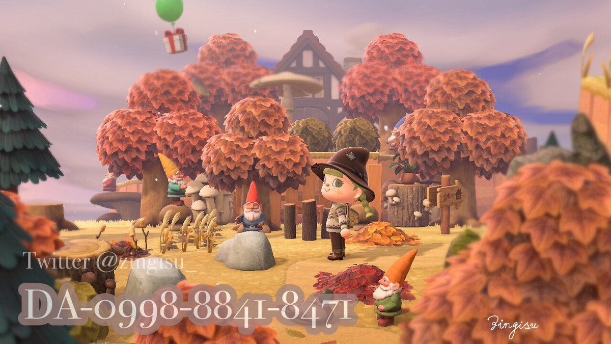 zingisu_'s tweet photo. 夢番地公開のお知らせ🐿🍂

あつ森1周年ちょうどに、やっと完成しました！

🎈DA-0998-8841-8471

ツリーハウスや洋館、馬車などの洋風エリアと水上コテージエリアがあります。

秋のひつ島をお楽しみください♡
#あつ森わたしの島の夢番地 #夢番地 #dreamaddress #ANCH #AnimalCrossingNewHorizons https://t.co/V8qaaf6LDP