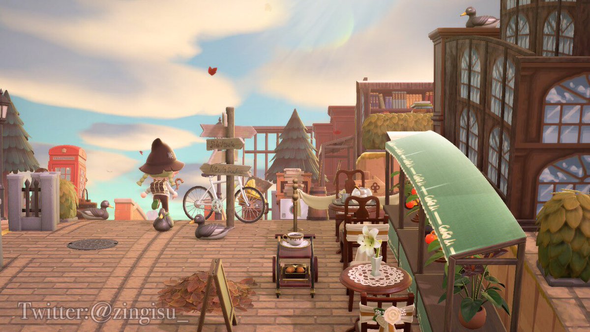 zingisu_'s tweet photo. 夢番地公開のお知らせ🐿🍂

あつ森1周年ちょうどに、やっと完成しました！

🎈DA-0998-8841-8471

ツリーハウスや洋館、馬車などの洋風エリアと水上コテージエリアがあります。

秋のひつ島をお楽しみください♡
#あつ森わたしの島の夢番地 #夢番地 #dreamaddress #ANCH #AnimalCrossingNewHorizons https://t.co/V8qaaf6LDP