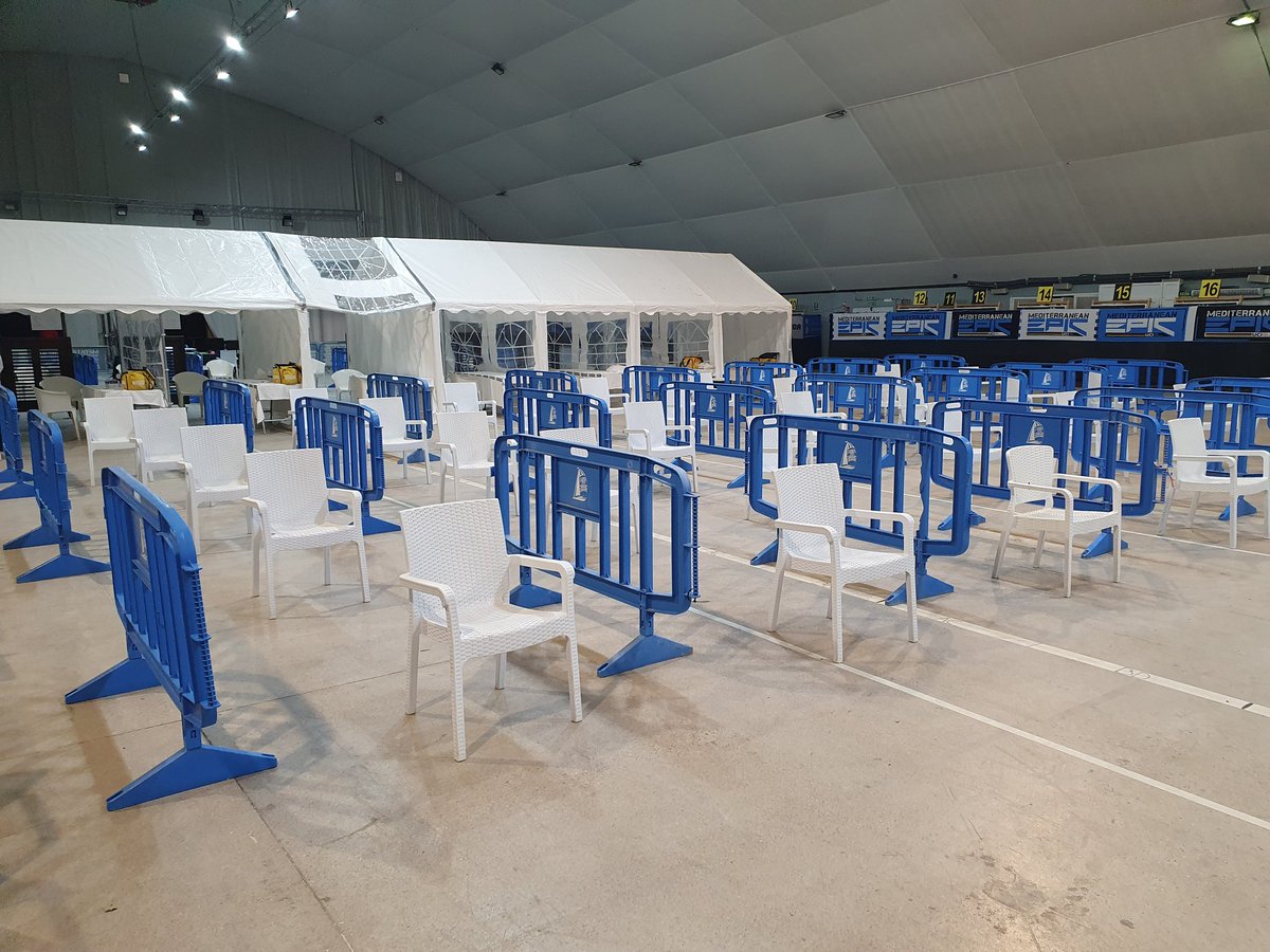 COSservices's tweet image. Iniciamos la @medepic con la realización masiva de #test #antígenos a participantes, trabajadores y colaboradores. Diseñamos el recinto con estudio de flujos y capacidad de asumir gran afluencia,  minimizando esperas. Siempre #EventoSeguro,  siempre #DeporteSeguro 
#WeMakeEvents