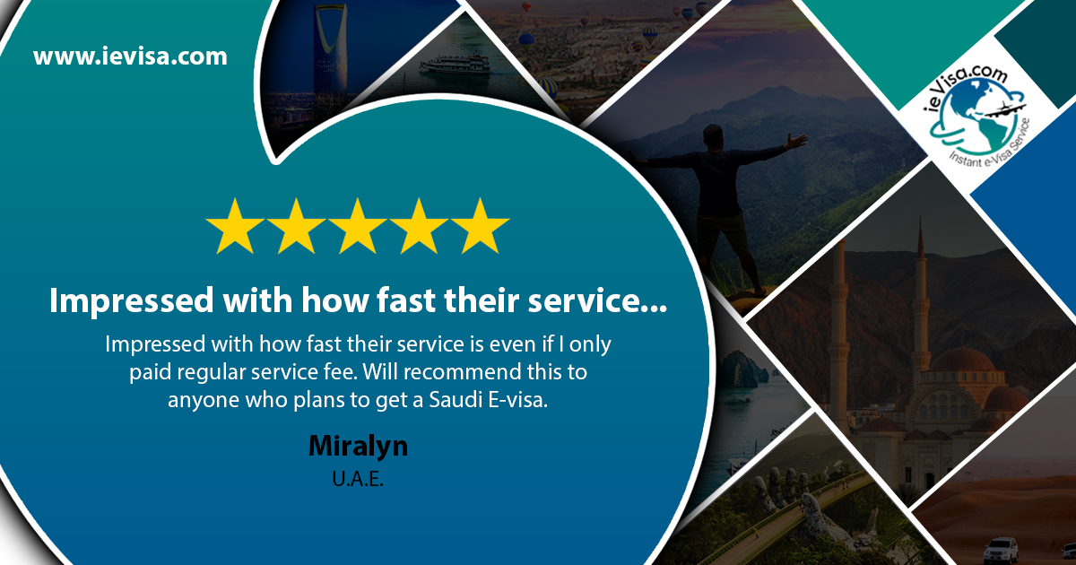 Ievisa's tweet photo. What our customer says about us - "Impressed with how fast their service is even if I only paid regular service fee. Will recommend this to anyone who plans to get a Saudi E-visa".
--
#customerreviews #customerfeedback #customersatisfaction #ievisareviews #satisfycustomer #ievisa https://t.co/opxo7rGxg8
