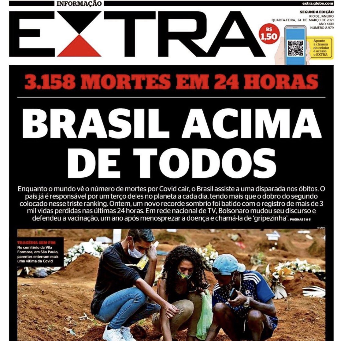 traumann's tweet photo. A capa de hoje do @jornalextra https://t.co/5IsvB2T985