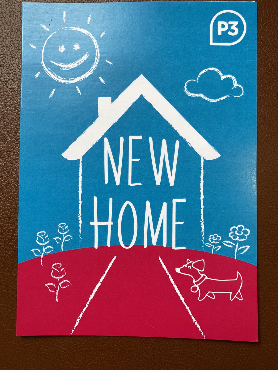 ClarkNaomi3's tweet photo. Sending these out has to be one of my favourite things about my job! The recipient of this card called us 3 weeks ago and on monday moved into there own property! Amazing work @DeniseL86567187 #wearep3 @P3Charity @P3Peterborough #tenancysupport https://t.co/kaEvG3p4lz