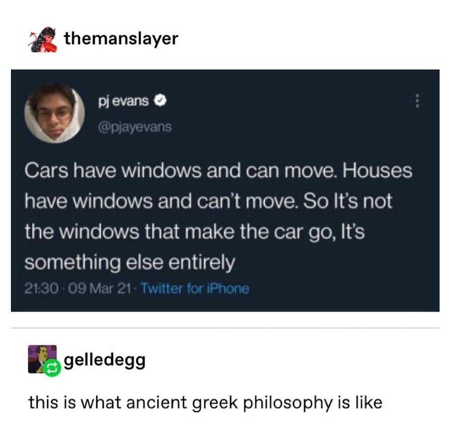 Classical Studies Memes For Hellenistic Teens I Mean It S Not Wrong