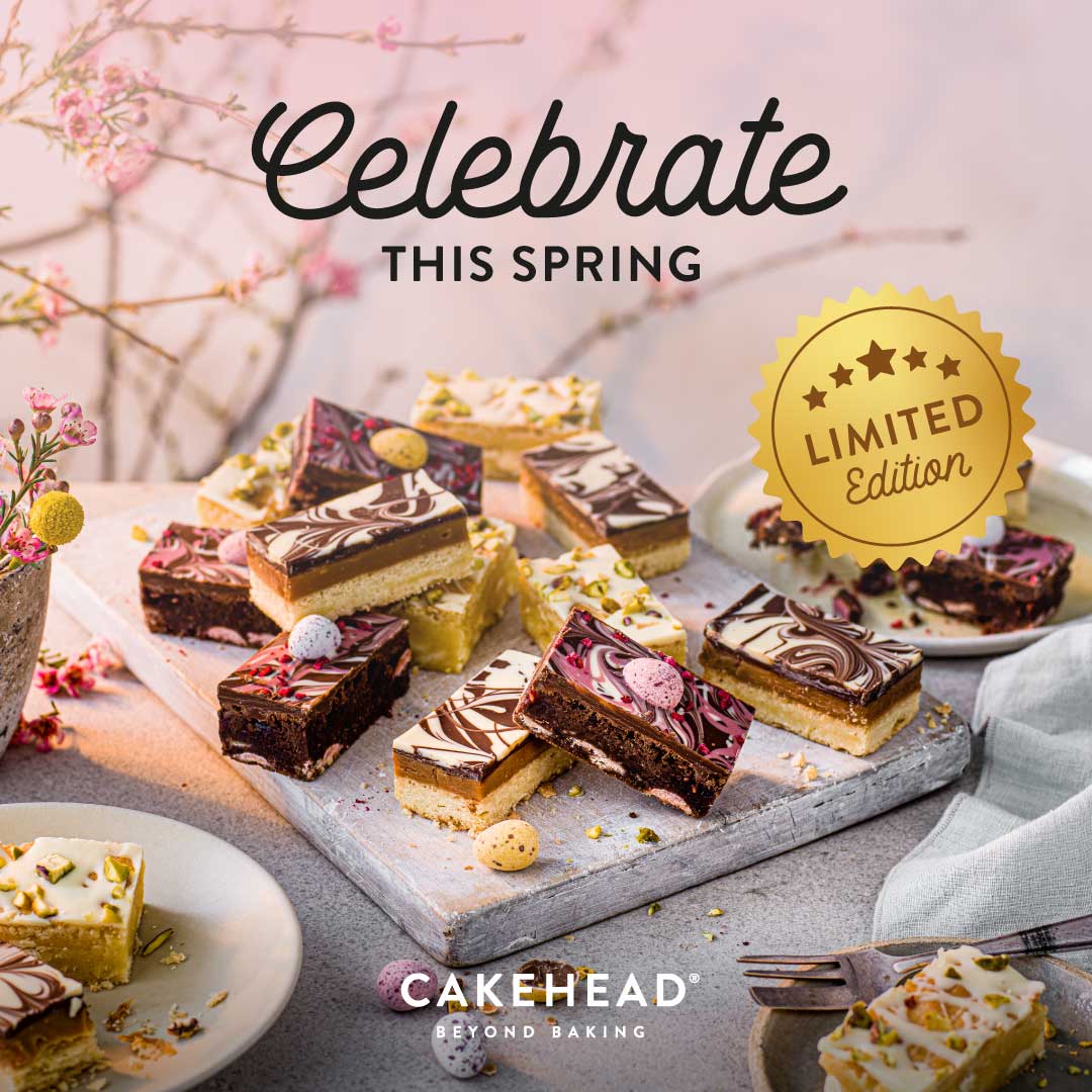 Celebrate Easter the Cakehead way this Spring with our delicious selection of Brownies &amp; Bakes sure to bring some egg-citement to proceedings 😋 You can even pre-order now ready for the bank holiday weekend with free working day delivery included! 👏 cakehead.co.uk !! 🐣