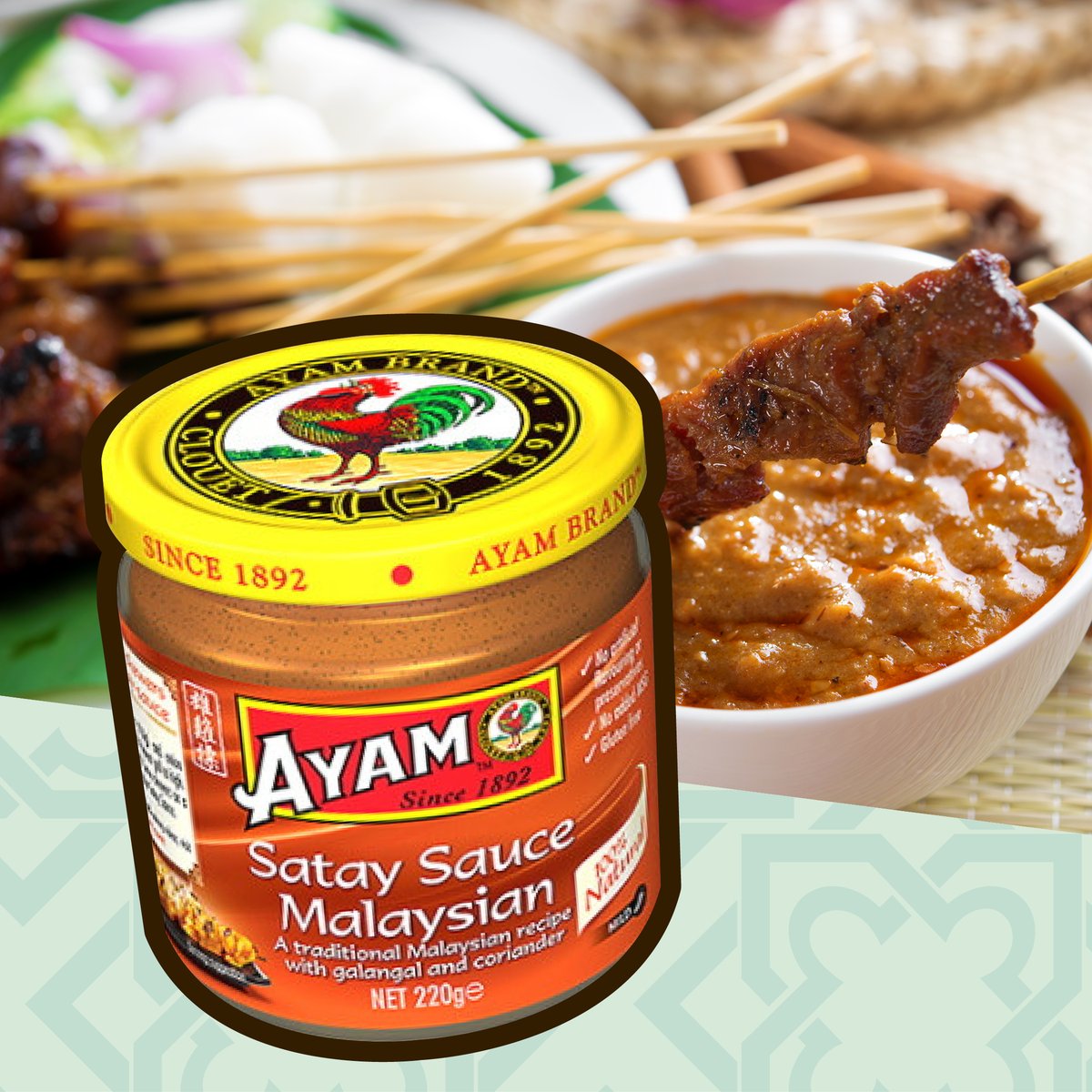 essenceofthai's tweet image. You haven't tried satay sauce like it, trust us. 

Shop here: ow.ly/ILff50DCuZI
-
#sataysauce #malaysian #ayam #shopnow #essenceofthailand