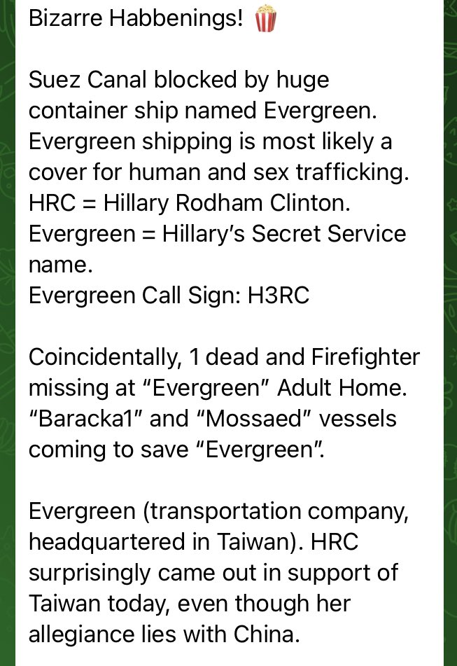 #QTards Have Solved the MEGA CONTAINER SHIP – EVERGREEN STUCK IN THE SWAMP! ExPIh2pWUAAEelf?format=jpg&name=medium