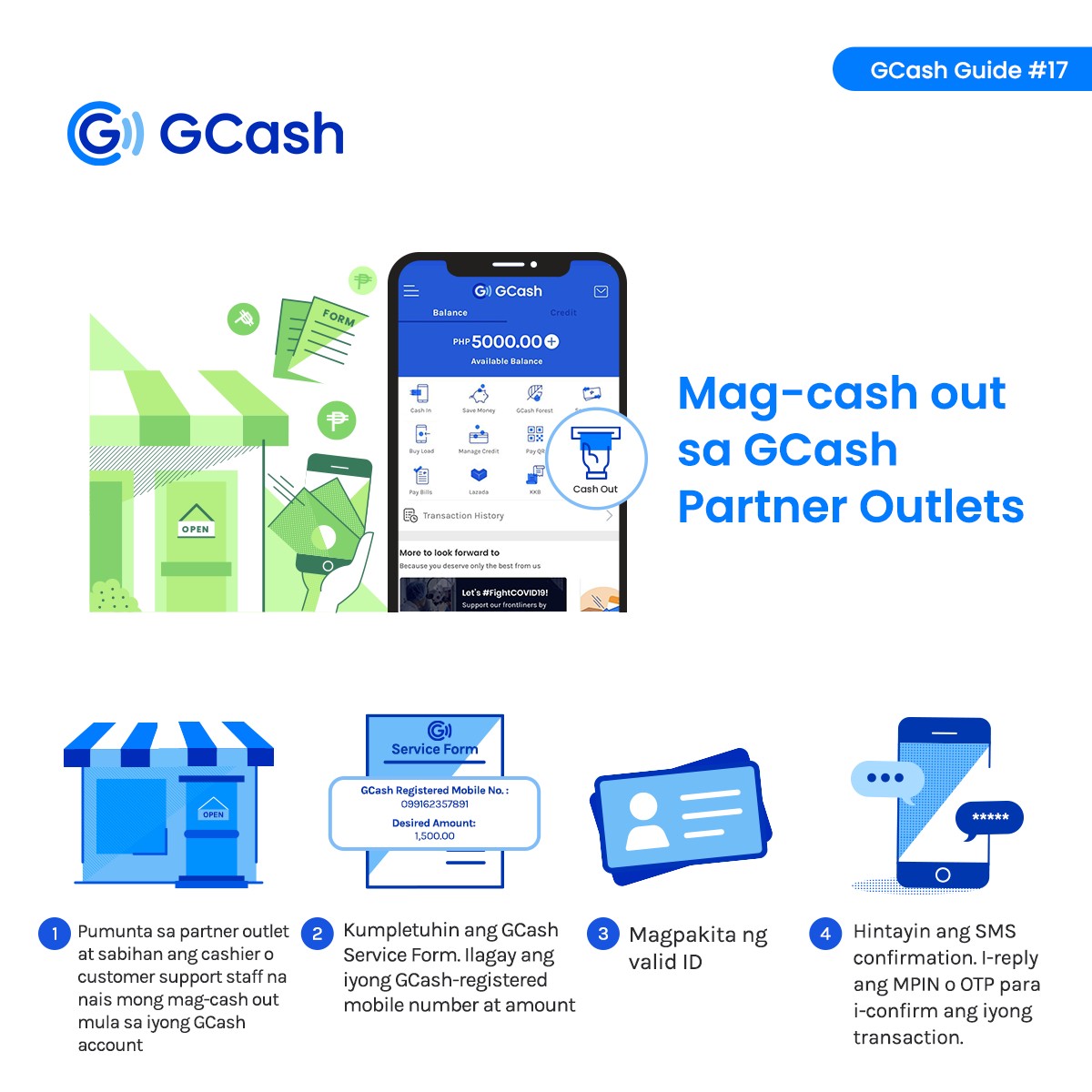 Cellprime7Lpc's tweet photo. Maraming GCash partners nationwide kung saan pwede kang mag-cash out mula sa iyong GCash account! Narito ang mga steps kung paano ito: https://t.co/iVDTdMVqhv