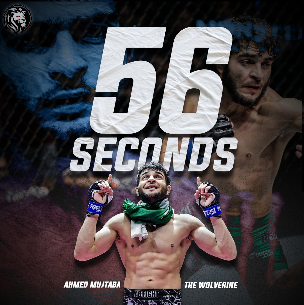 arsalanhshah's tweet photo. - THE PRIDE OF PAKISTAN 

* THE WOLVERINE * #56Seconds

- 3 Knockouts
- 5 Submissions
- 1 Decision

Announcement: The Pro #MMA fighter #AhmedMujtaba will now be represented by @GameSportsMgmt

#Striker #Champ #SportsPR #Commercial #Endorsements #SportsManagement #Pakistan https://t.co/VqSGDvroUh