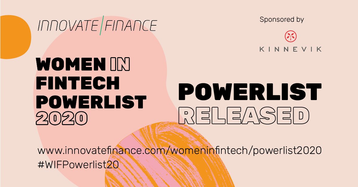 Checkout's tweet photo. The @InnFin #WIFPowerlist20 celebrates the female leaders transforming financial services⚡️

We're proud to see two of our brilliant colleagues featured🎉

Congratulations to:

⭐️Erin Renzas, SVP Marketing
⭐️Tania Asimionesei, Senior Front End Engineer

🔗https://t.co/s95h1nwwsA https://t.co/dShjQrlxrx