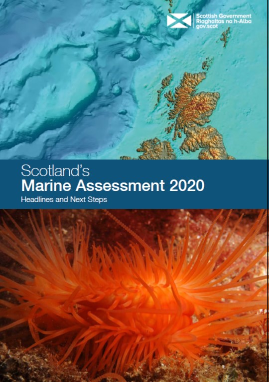 OCSAM_Scot's tweet photo. Today sees the launch of the Scotland's #marineassessment 2020 Headlines and next steps booklet. @marinescotland @RGUPALS @mastscot @NaeStrawAtAw  https://t.co/5s0YOyYBLK https://t.co/bG0TqXZCPp