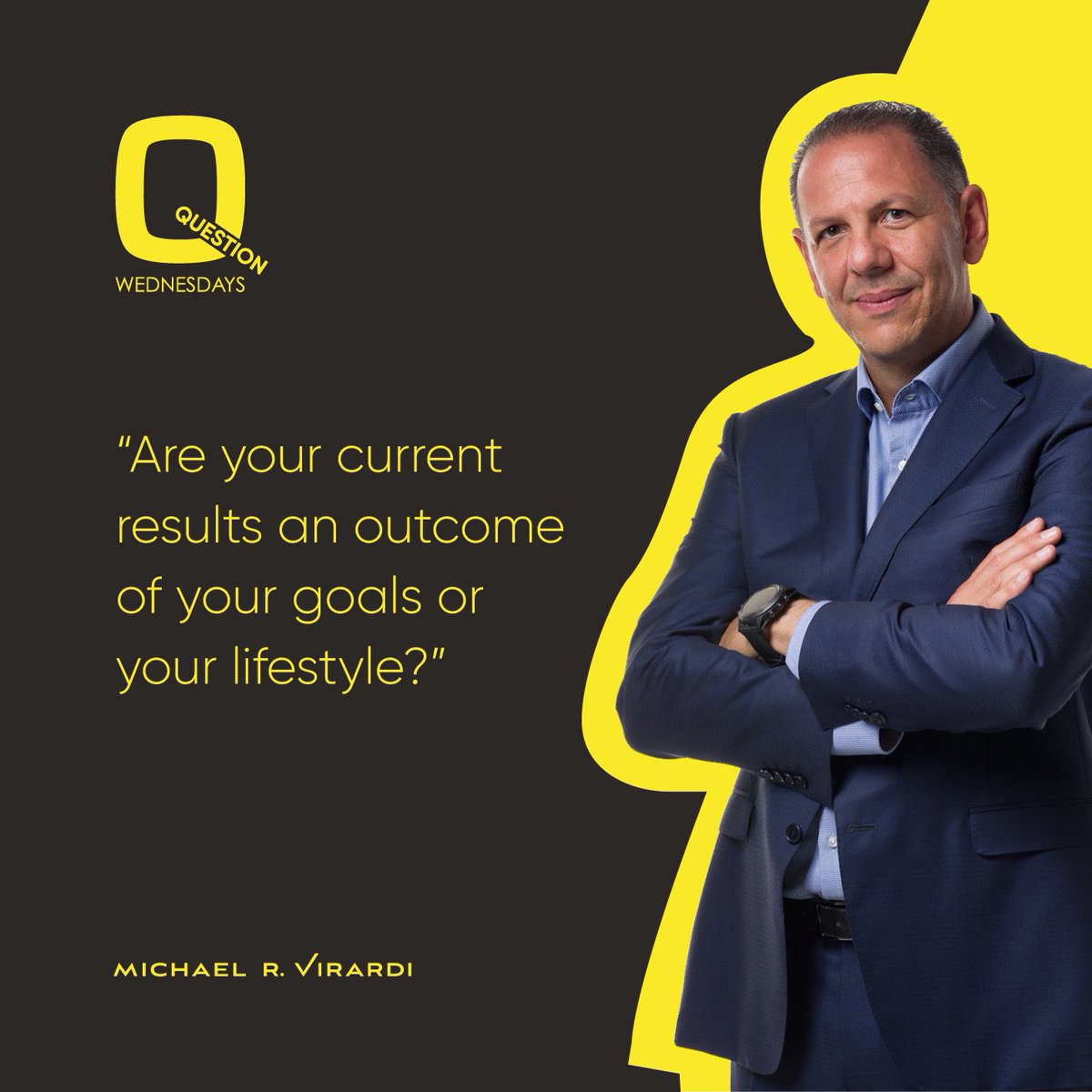 Michael_Virardi's tweet photo. Albert Einstein once said "The definition of #insanity is doing the same thing over and over again and expecting a different result.” To reach new outcomes should we make a change towards our #goals or adopt a new #lifestyle?
#MVirardi #QuestionWednesday https://t.co/YUdcAESEhx