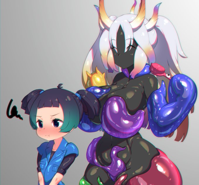 カコ博士のツインテを再現する女王 