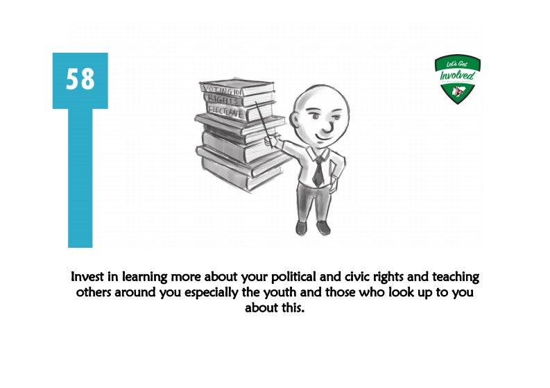 InvolvedNaija's tweet photo. Political literacy needs to be encouraged across board.

Organizations and citizens need to invest in growing #politeracy to ensure citizens are well infirmed about #Governance and #Political processes.

Click here: https://t.co/EZUsLZGuJy to download and read POLITERACY 110. https://t.co/ScsCYCGM91