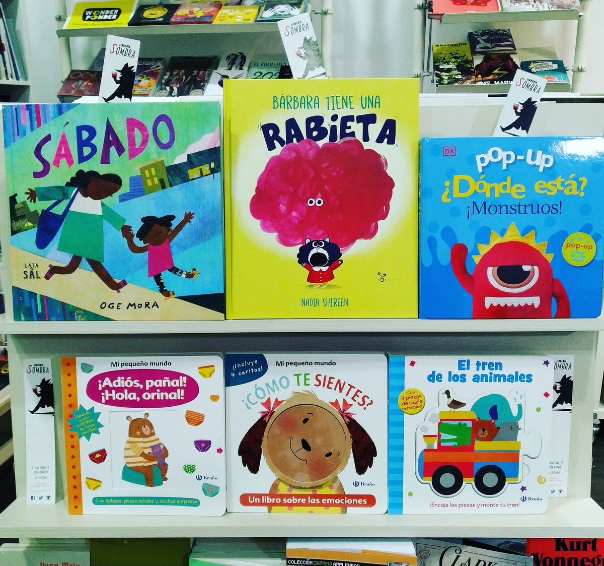 ¡Para los peques hay #NovedadesLibrescas en #LiteraturaInfantil tan grandes como son!

Y recordad que se pueden comprar en librerialasombra.com

#ResistenciaLibresca