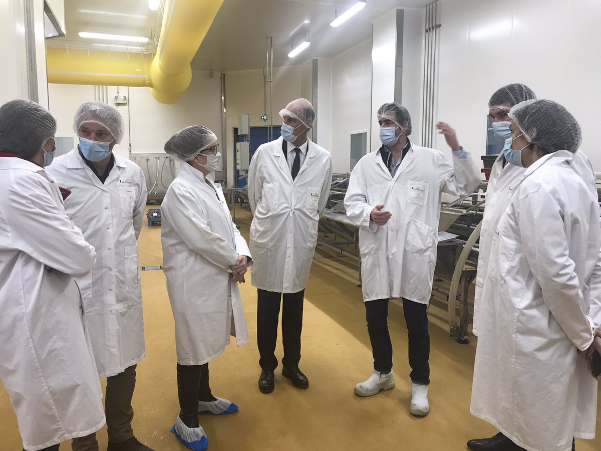 BdT_Bretagne's tweet photo. Visite de l’entreprise Furic à Penmarc’h en présence du Directeur général de la Caisse des Dépôts #BanqueDesTerr #SemBreizh # https://t.co/xdEhs9RAfk