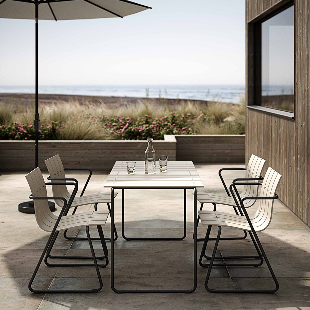 Garden furniture inspiration for those outdoor gatherings of 6 🙂🙂🙂🙂🙂🙂 These 11 designs are made from recycled plastic ♻️ upcyclist.co.uk/2021/03/recycl…