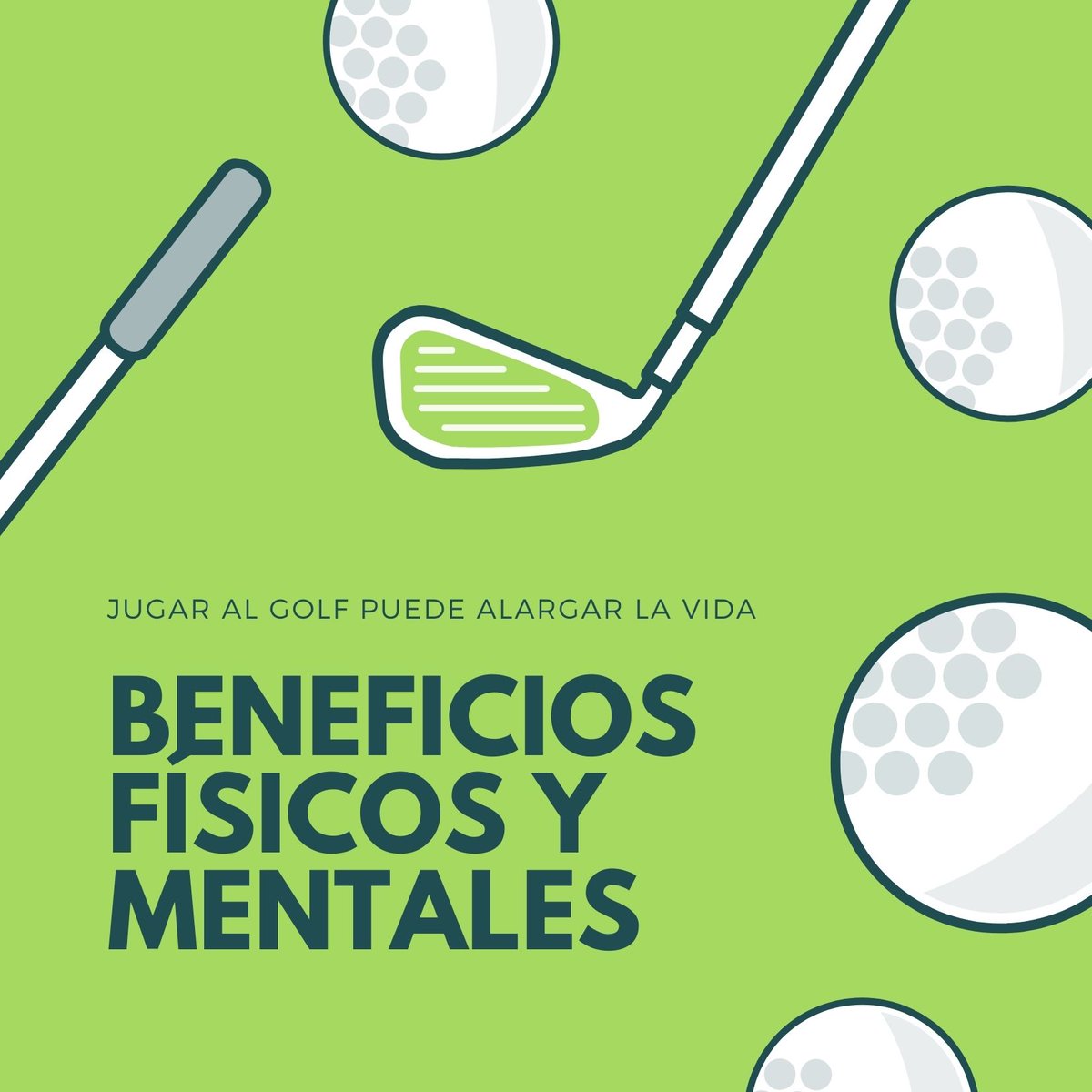¿Sabías que hay estudios que demuestran los beneficios para la salud que tiene jugar al #golf de forma regular? 

Como cualquier deporte, jugar al golf no solo alarga la vida sino que mejora la calidad de vida. "Vivimos más y sobre todo vivimos mejor".