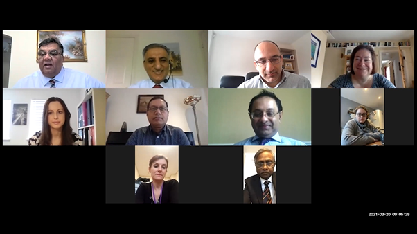 colorectalpch's tweet photo. We are pleased to share some screenshots from our Multi-Professional Colorectal Cancer (MPCC) Course on Saturday 20th March 2021.  The Webinar was a great success and featured interactive Polling, Q&amp;A and live panel discussions.

#colorectal #nurses #doctors #nhs #healthcare #mdt https://t.co/Fv4h42D8QF