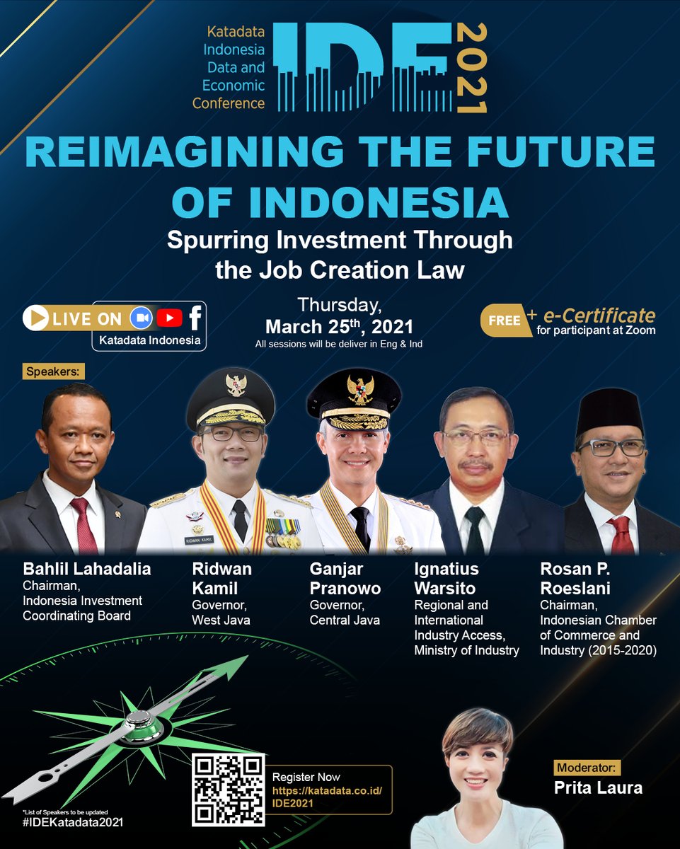 KATADATAcoid's tweet photo. Register now!
https://t.co/NGtJTo1Twe

#IDEKatadata2021 https://t.co/lhivHsQ7CF