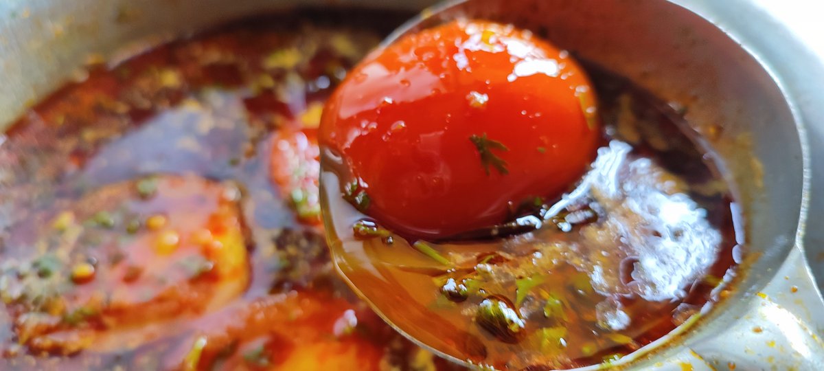 AshaThevar's tweet photo. Well, here is an amazing &amp; spicy recipe of Tarri &amp; poha wherein Tarri is too spicy as its cooked with few spices &amp; lots of red chilli powder &amp; a little more oil than usual... 
Recipe link: https://t.co/3O9kIRaWEX https://t.co/BnIrD9bZ2E