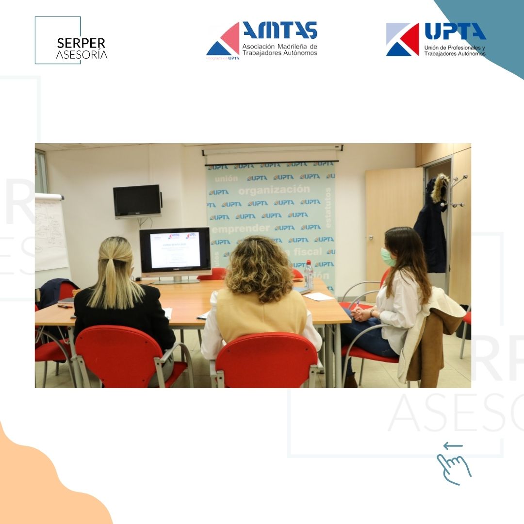 asesoriaserper's tweet photo. Muy contentos y agradecidos a @amtas_upta y a @uptaespana por la acogida que tuvo el curso de Renta 2020, que ampliaremos en alguna jornada más.
Encantados de colaborar con ellos, nos sentimos como en casa.
#amtas #upta #renta2020 #fiscalidad https://t.co/VrXzCOYjIs