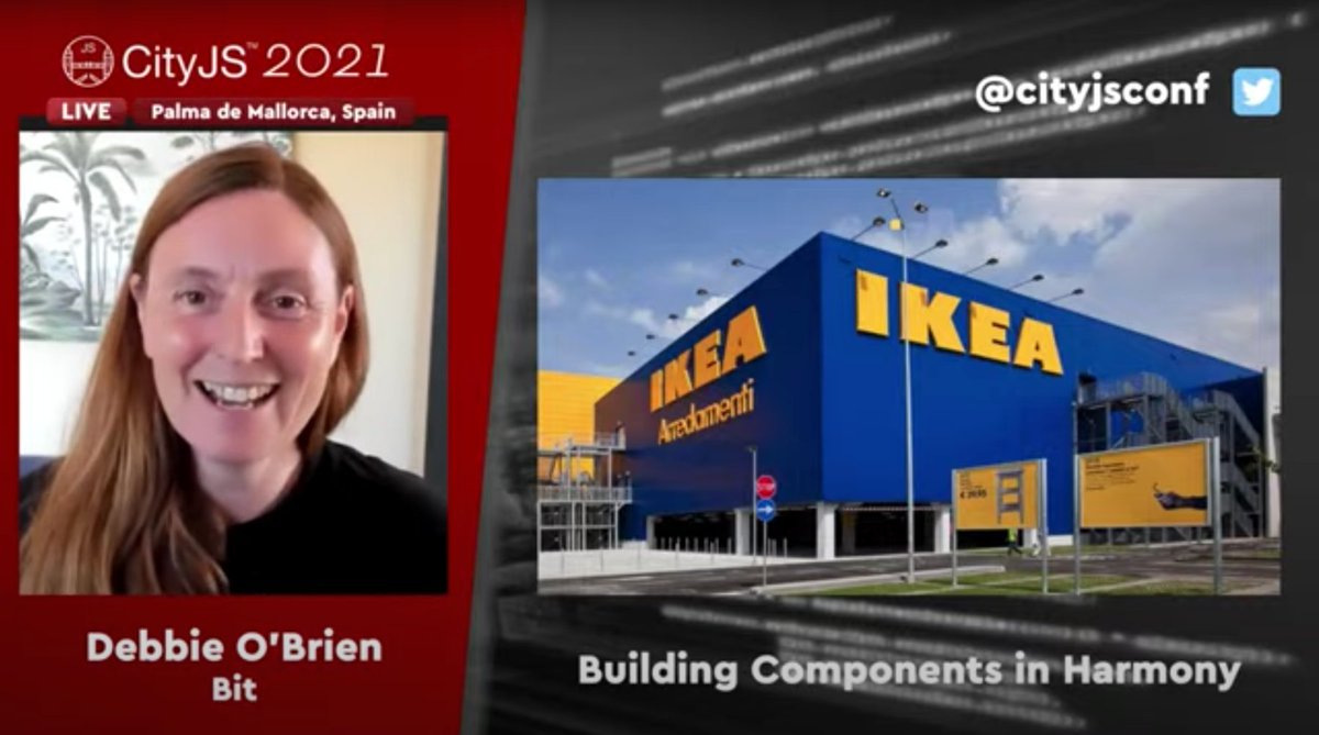 leichteckig's tweet image. Explaining building components based on IKEA is actually very instructive! ✍️ Building components in harmony by @debs_obrien at #CITYJS2021 ❤️