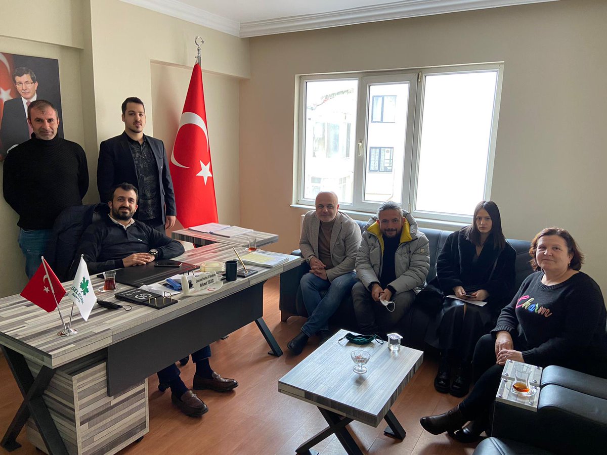 Mehmetvize's tweet photo. Deva Partisi İl Başkanı Engin Turan, Merkez İlçe Başkanı Sinan Yıldırım Gelecek Partisi İl ve Merkez İlçe Başkanlığımızı ziyaret ederek İl Kongrelerine davet ettiler. Kendilerine bu nazik ziyaretlerinden dolayı teşekkür eder çalışmalarında başarılar dileriz. https://t.co/HMvCttYXtR