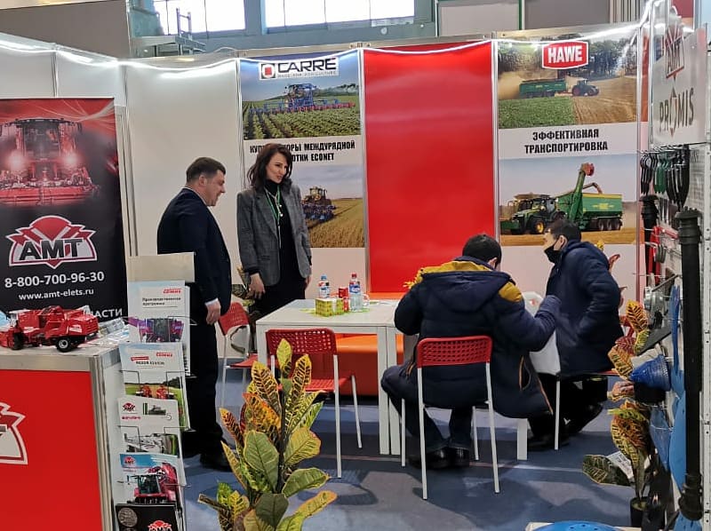 AMT_Chernozemie's tweet photo. Свою работу продолжает международная специализированная выставка - АгроКомплекс 2021! Ждём Вас на нашем стенде 152, ВДНХ Экспо,Уфа
#agrocomplex #grimmerus #hawe #carre #western #sfoggia #agriculture #sparepart #агрофорум #sugarbeet https://t.co/yK4s4twyA2