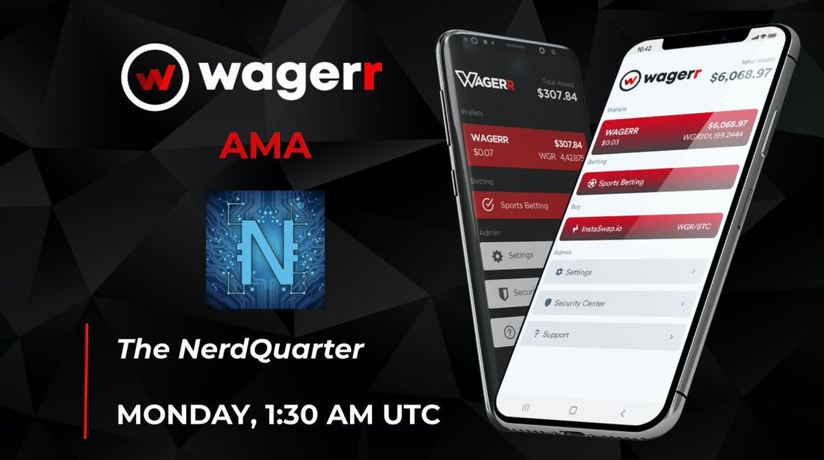 wagerrx's tweet photo. 🚨AMA ALERT (YOU WANT TO SEE THIS ONE) 🚨 

The AMA will be held on Monday 29th @ 1:30am UTC

Join the group below
https://t.co/00Gh8UMf9U https://t.co/emlW72NrJr