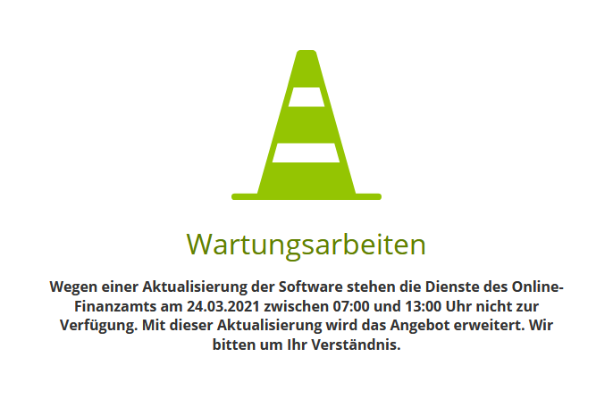 Da ist man einmal motiviert die Steuern zu machen und dann das... 😅