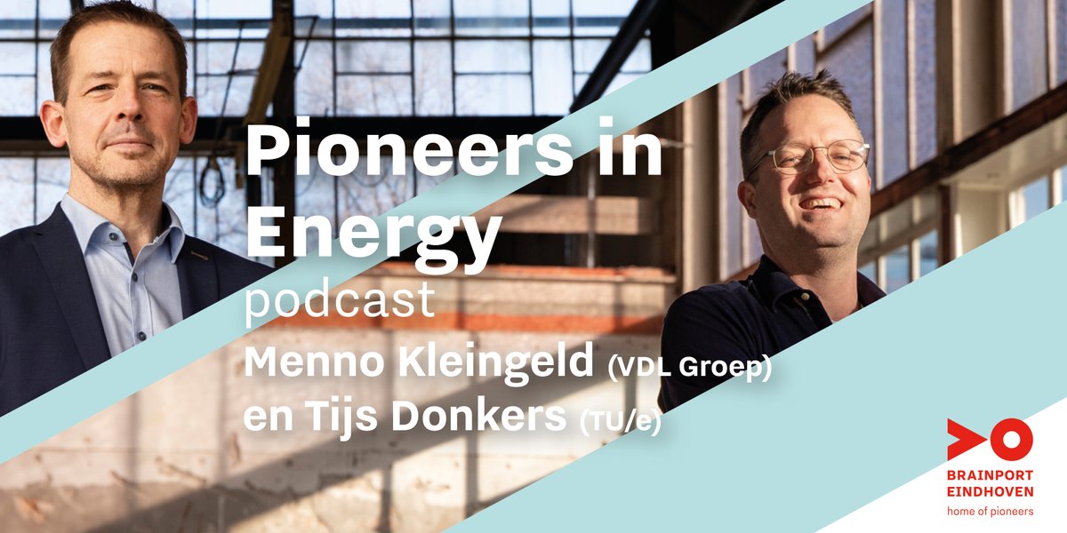 Brainport_ehv's tweet photo. De slimme #batterij biedt kansen voor #BrainportEindhoven. Nederland moet zich onderscheiden in het slimmer maken van batterijen. 

Luister naar de #BrainportPodcast met @VDL_Groep en @TUeindhoven op https://t.co/QX28jU8vLy, gemodereerd door @tomjessen. 

#pioneersinenergy https://t.co/kCT17kpNYT
