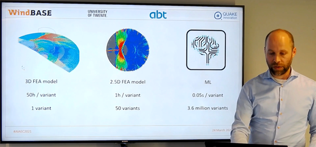 jarvinen_vesa's tweet photo. #FEA vs #ML based tool for wind turbine foundation design, Lex van der Meer #windbase #AIAEC2021 https://t.co/KUNKyphq1E