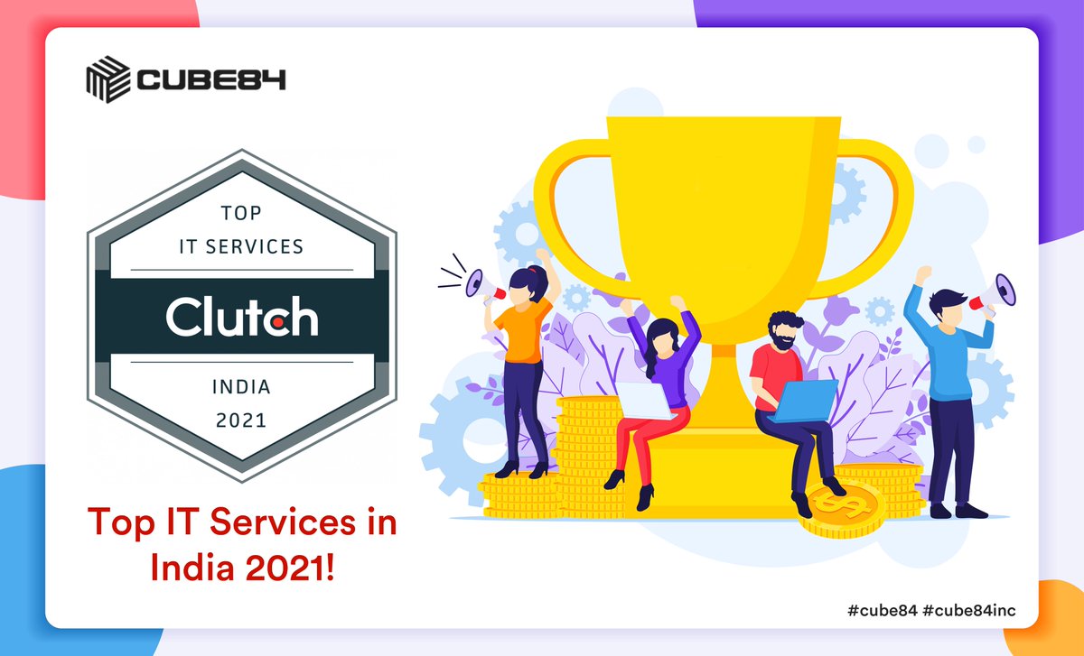 cube84inc's tweet photo. We are pleased to announce that @cube84inc has won the 2021 @clutch_co Top IT Services India 2021 Award!
A great thank you to the team, our clients and others who made this possible!
#consulting #consultingservices #topitservices #india #cube84 #topbrand #ITServices #cube84inc https://t.co/gBUQzgYmku