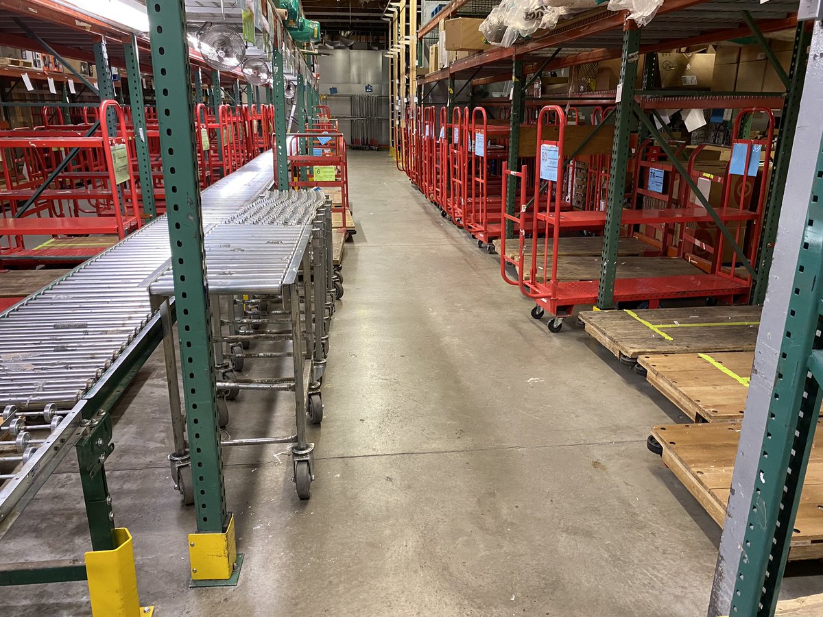 LukeBakemeier's tweet photo. Inventory 2021 in the books. The rest of the stockroom looks the same. To say my team crushed it during some outstanding traffic leading in to it is an understatement! #humbled #T0825 #proudSD https://t.co/vDfRwbCUTZ