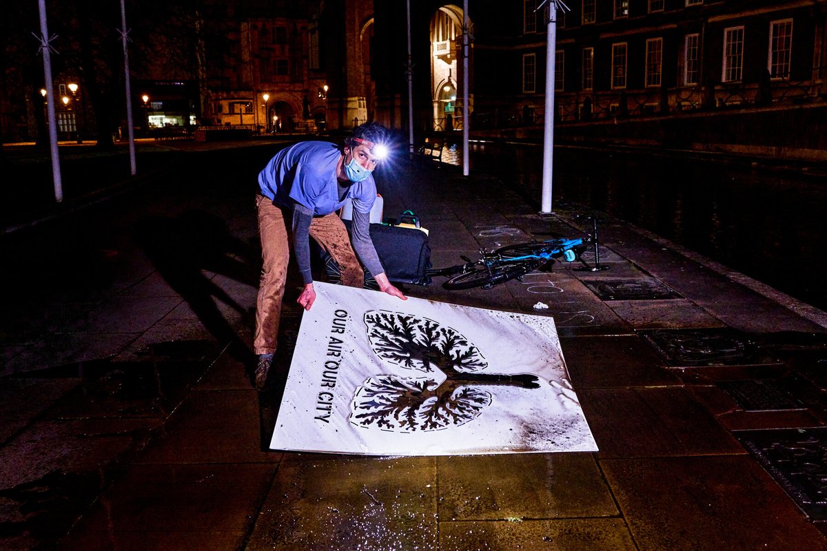 lukejerram's tweet photo. To make your own reverse graffiti stencil, promoting clean air, the CNC cutting files for this Lungs stencil can be downloaded from this page...
https://t.co/KindVypyEu

@XRBristol @XRebellionUK @XRLondon https://t.co/R3Du6VV2Yl