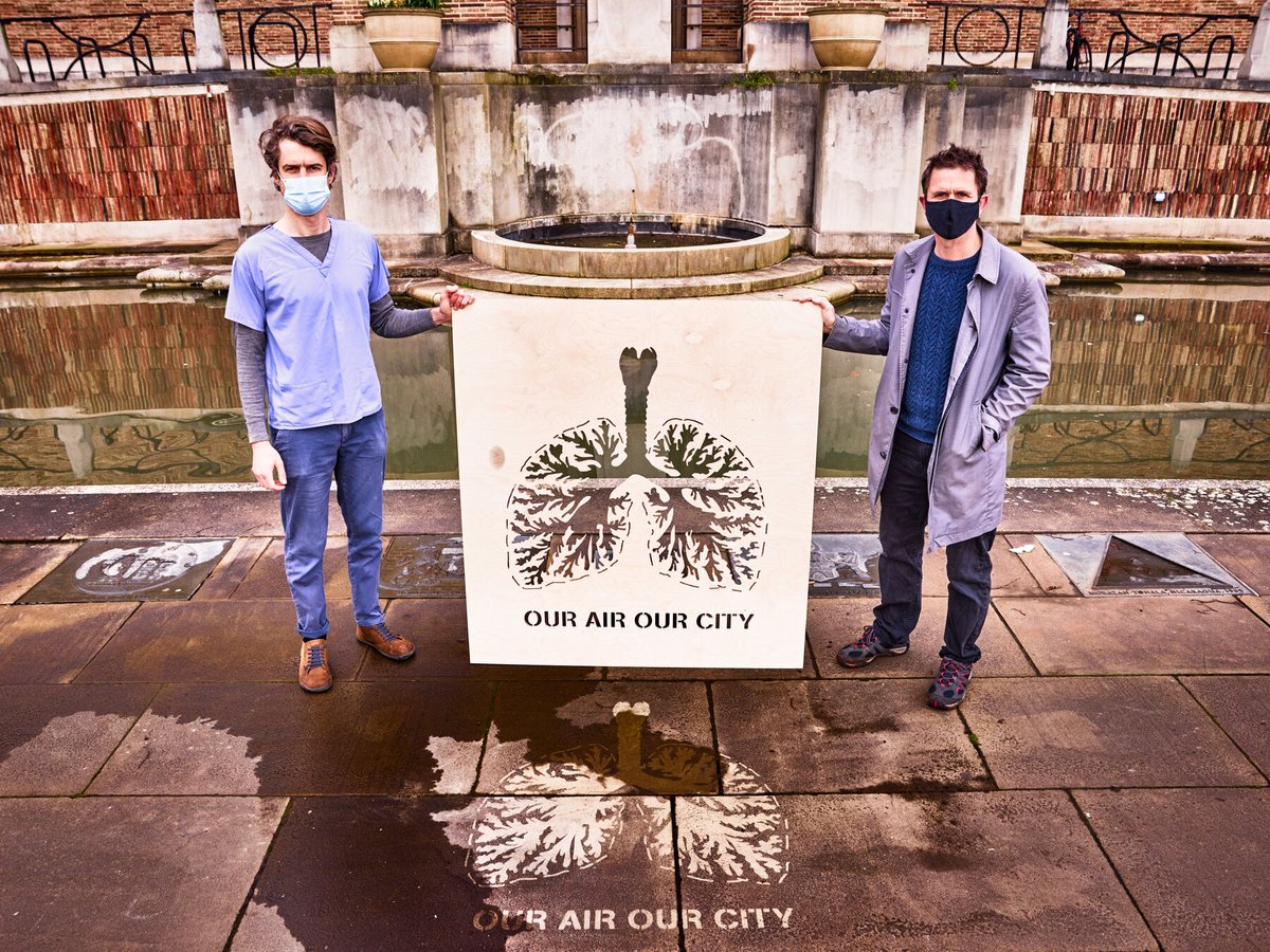 lukejerram's tweet photo. To make your own reverse graffiti stencil, promoting clean air, the CNC cutting files for this Lungs stencil can be downloaded from this page...
https://t.co/KindVypyEu

@XRBristol @XRebellionUK @XRLondon https://t.co/R3Du6VV2Yl