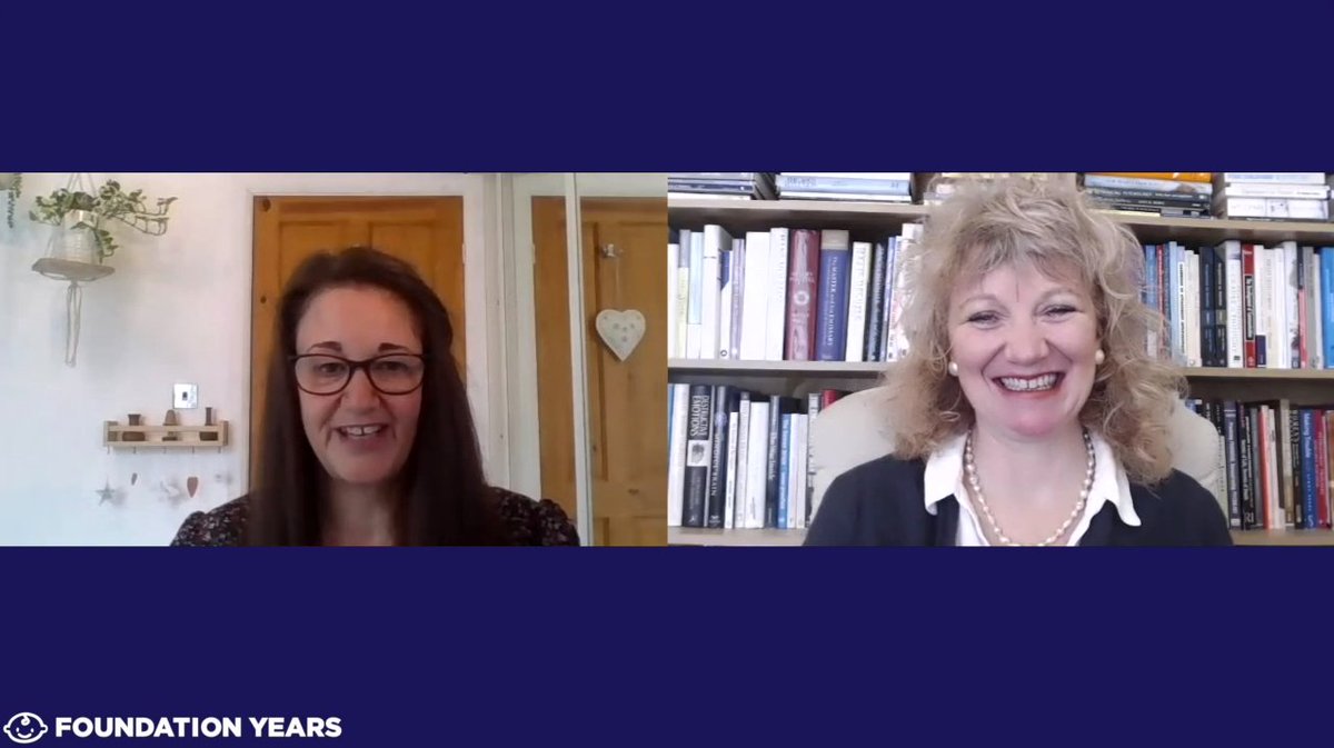FoundationYears's tweet image. Our next session is focused on self-regulation in #earlyyears. @gillholdenEY interviews @suzannezeedyk who gives us an overview of self-regulation and co-regulation and helps us to understand the early learning goal and the role adults play in children’s lives #LEDevents