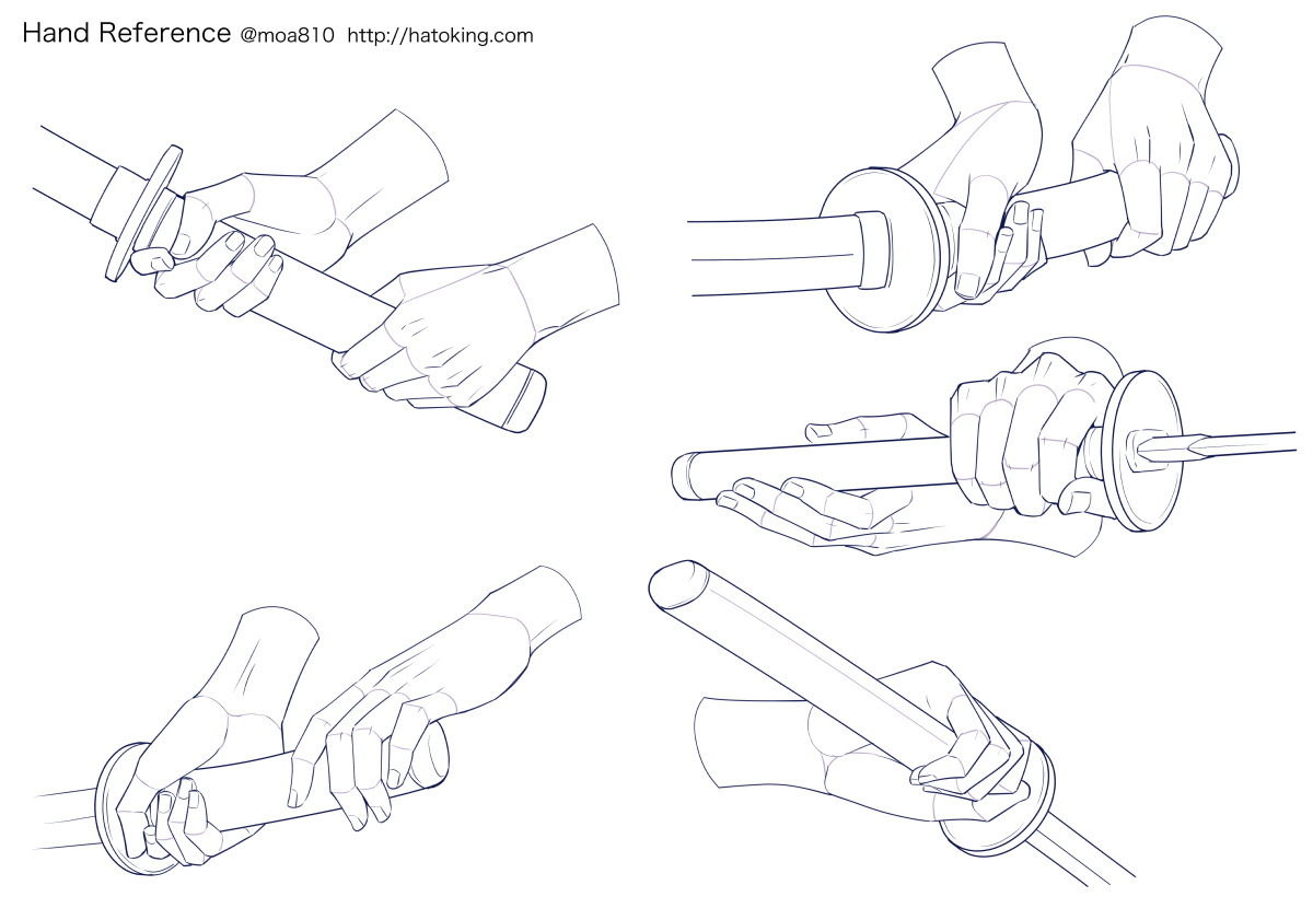 Moa トレスokな手のイラスト資料集に 棒 Pole を追加しました 棒状の武器を想定していますが 剣にも流用可能です Hand Refs For Artists T Co wjw0jtjn T Co Oqinbn6qdj Twitter