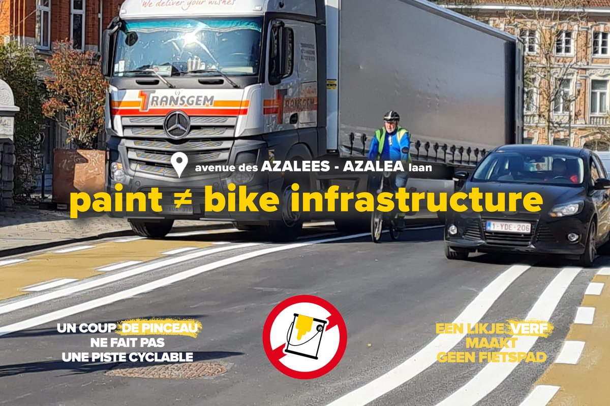 velodossier's tweet photo. LA HONTE
SCHANDE
SCHAME ON YOU
ποΈπ¨un coup de pinceau β une piste cyclable π΄π΄ββοΈ
#Carbeek https://t.co/EmOvmzyaux