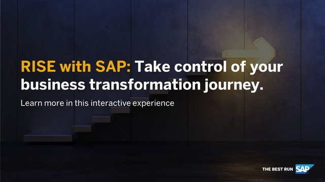 2020 was a year of change. Check out this #interactive saptv video and find out how #RISEwithSAP helps businesses stay ahead of change: bit.ly/3lIYhyG