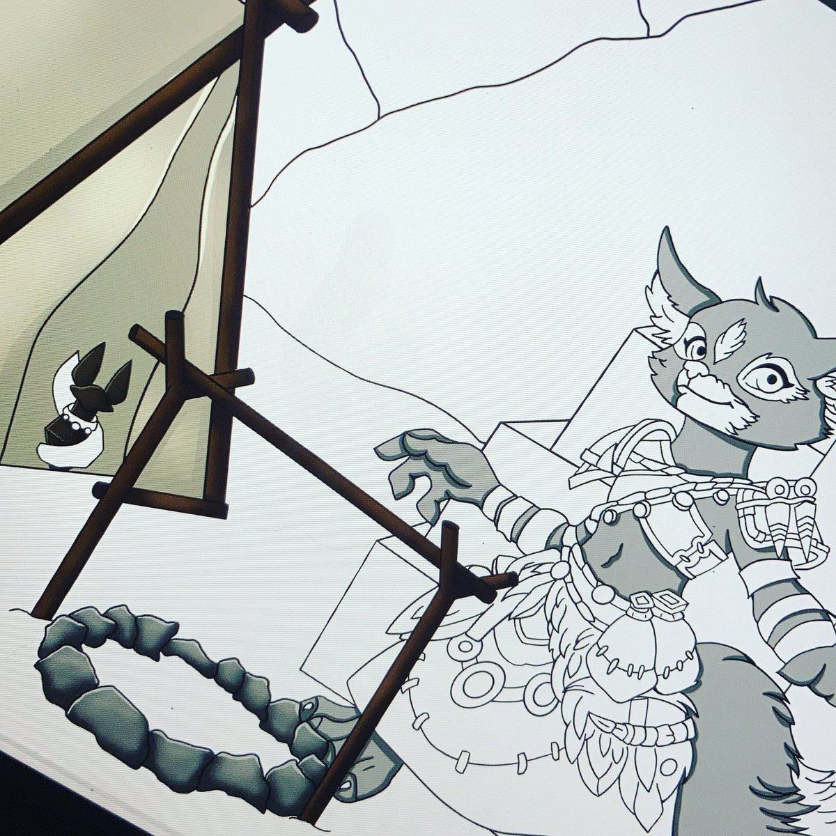 ShiinyPhoenix's tweet photo. no stream today, got a huge ton of work to do :/ we'll finish little vulpera on friday tho 🤗
also, new video coming later today 😁

#drawing #vulpera #commission #shaman #worldofwaecraft #art #wow #artist #stream #video https://t.co/lPL7RoDqxn