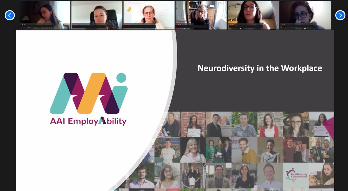 AAIEmploy's tweet photo. Our penultimate #Inclusion Awareness Workshop with @scotent is underway this morning.
AAI's @RossMPollard leads today's discussion on #Neurodiversity in the workforce.
Want to know more about #DisablingBarriers in your business?
https://t.co/qkHcw01sRb https://t.co/gP7qPjDL8z