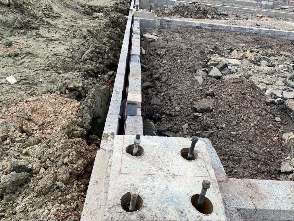 This week we are at <a href="/theparkcentre/">The Park Centre</a> in #Knowle #Bristol, setting out grid lines in preparation of the #steel erectors arriving soon.  <a href="/Beard_Construct/">Beard</a>