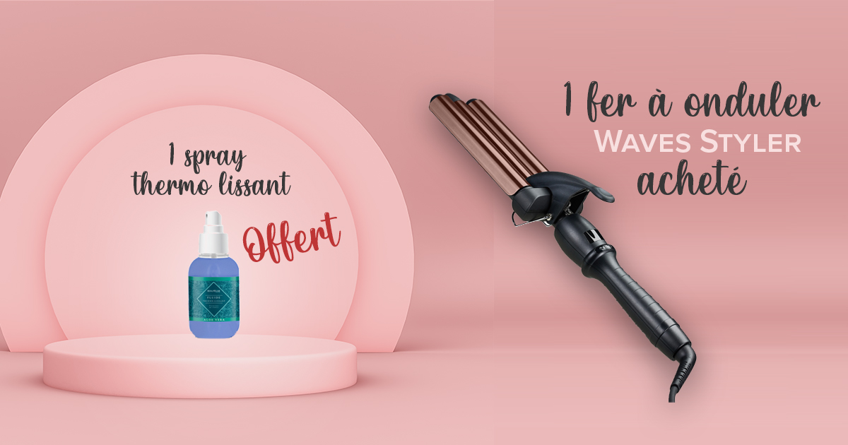 #promograndesmarques L'offre est toujours en cours et ce, jusqu'à la fin du mois ! Alors ne perdez pas de temps, découvrez le nouveau Waves Styler de la marque Beautélive et recevez le Spray Thermo lissant en cadeau !! 🎁
JE FONCE >> bit.ly/316Ro0F 
#gouiranbeauté