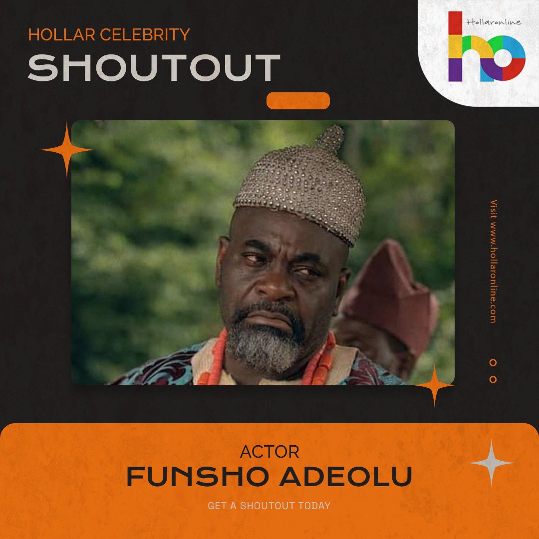 LopeTweets_'s tweet photo. Dont you just love Funsho Adeolu and the way he acts in movies?🥰
Why not get a shoutout from him through @hollar_online ? What you waiting for😉 https://t.co/aWBxWUsvvb