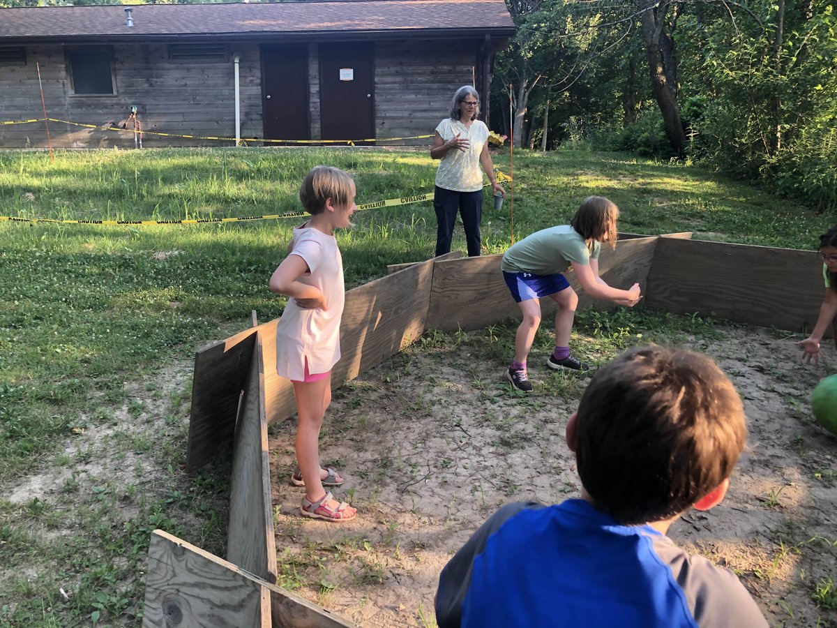 #WednesdayWisdom : never turn your back during a game of GaGa ball.
This has been a favorite game during free time in the summer! Be sure to register for summer camp to save your spot! #SummerCamp #FamilyCamp