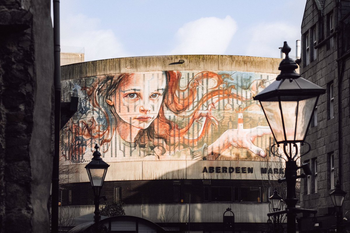 AbzolutelyABZ's tweet photo. “Over the past 10 years #Aberdeen has established itself as a cultural centre, not just for what we might think of as street art or graffiti but, simply, art on the street.” 👏 

📸 | the #Abzolutely toolkit

#AbzolutelyAberdeen #Nuart 

https://t.co/8sDxCJd7D2 https://t.co/lhBIBNnLiu