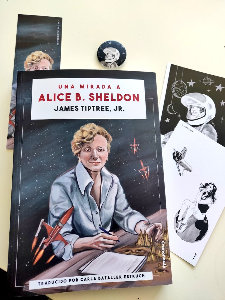 lauralruiz's tweet photo. Por fin! Por fin! Gracias @cronoCiFi por seguir editando maravillas 👏👏 #AliceBSheldon #CienciaFicción #Houston #JamesTiptreeJR https://t.co/ArJEqeT1PZ