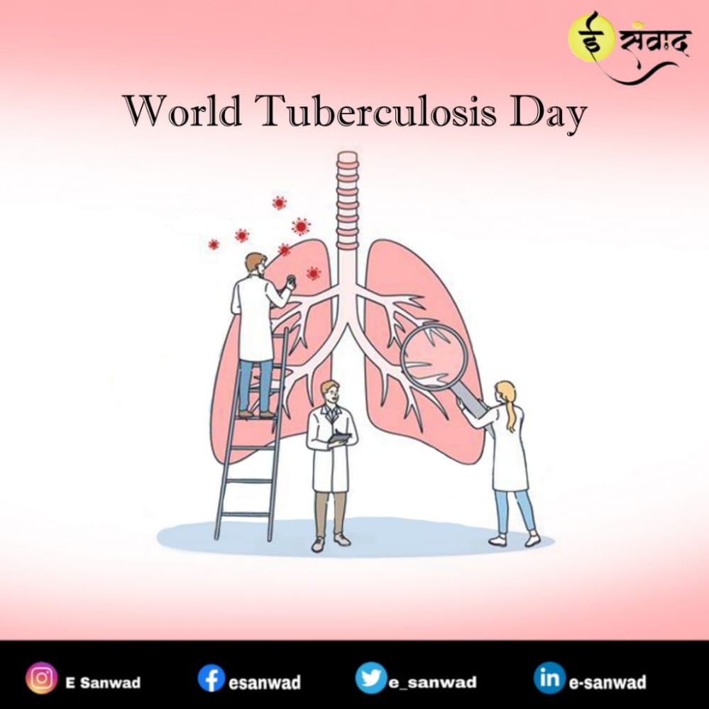 e_sanwad's tweet photo. WORLD TUBERCULOSIS DAY
Each year, we commemorate World Tuberculosis Day on March 24 to raise public awareness about the devastating health, social and economic consequences of TB, and to step up efforts to end the global TB epidemic. #WorldTuberculosisDay https://t.co/UeSNVSynOp