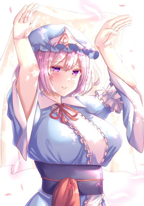 光舞う春
#西行寺幽々子 